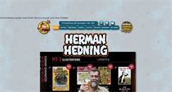 Desktop Screenshot of hermanhedning.com