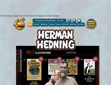 Tablet Screenshot of hermanhedning.com